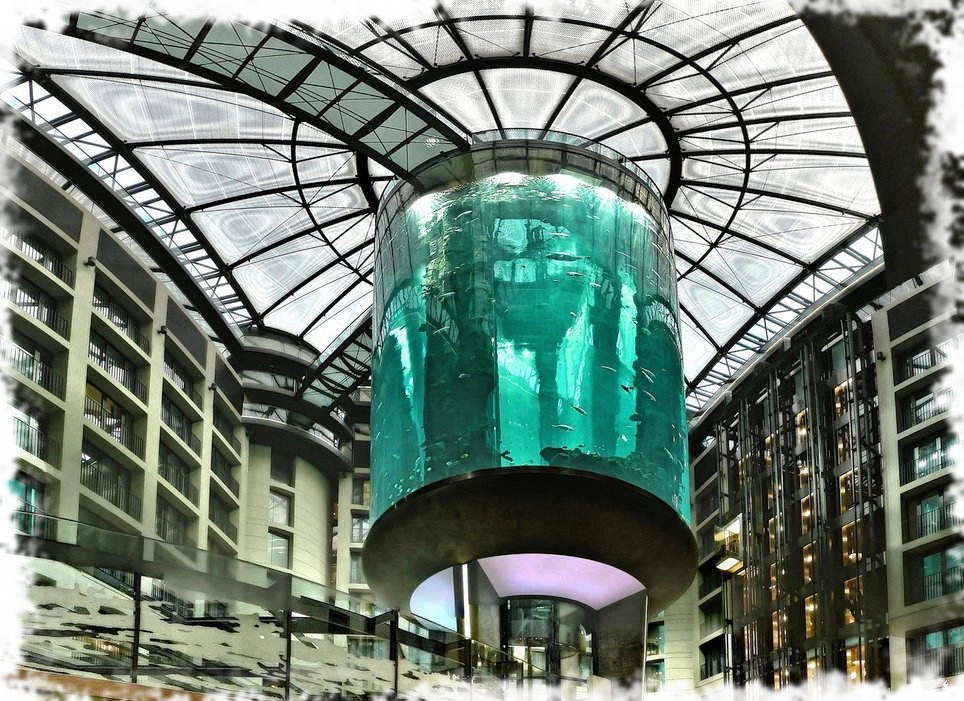 супер аквариум Берлина