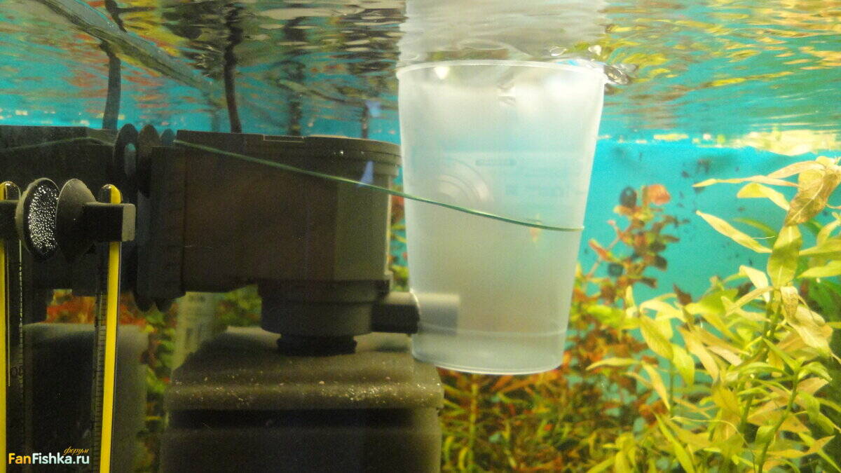 Как понизить воду в аквариуме