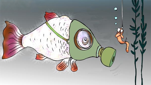 Газовая эмболия у рыб