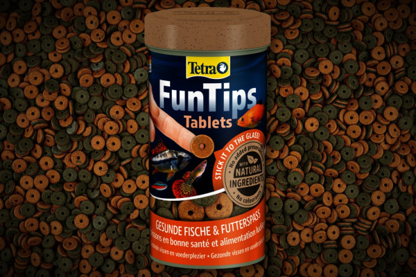 Tetra FunTips Tablets &ndash; приклей и посмотри